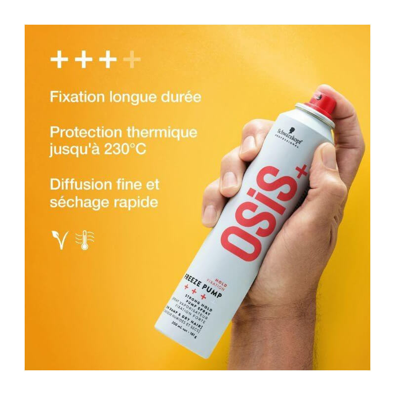 Spray vaporisateur OSiS+ Freeze Pump Schwarzkopf 200ML