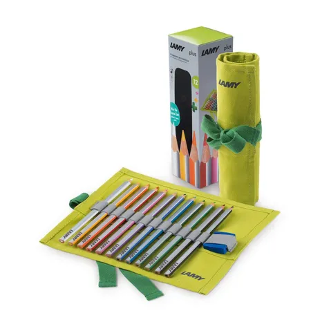 LAMY W 449 plus 12er Farbstifte in Stoffrolle
