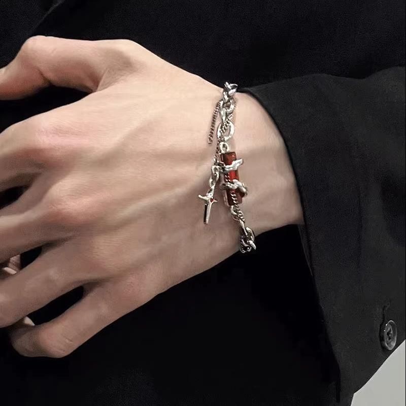 Lilafey - Armband met strass-legering