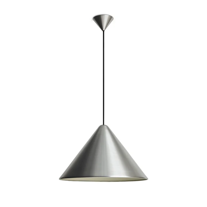 HAY - Compass Pendelleuchte, Ø 43 cm, Aluminium gebürstet