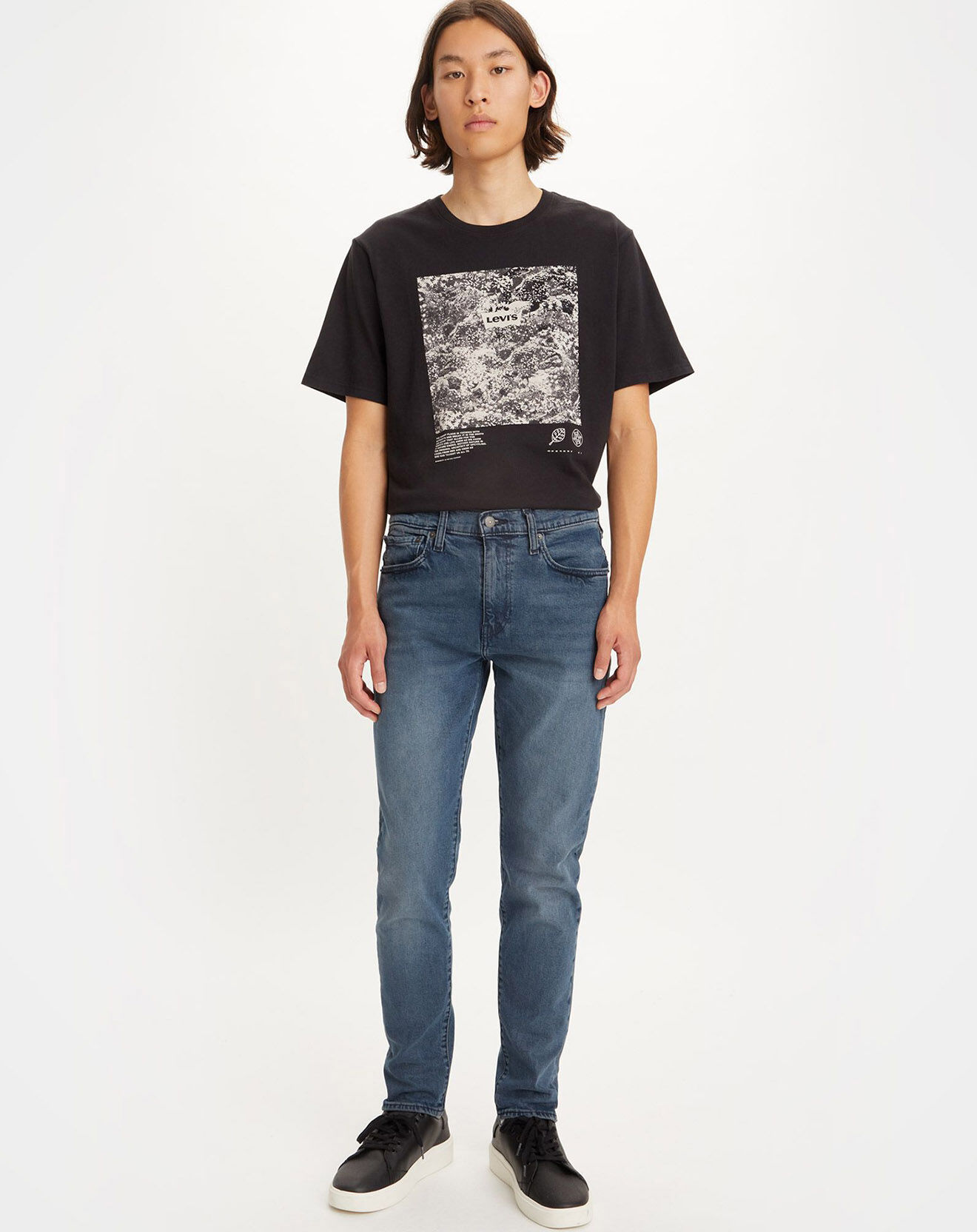 Levi's® Jean 512 slim Taper Clean Hands bleu foncé