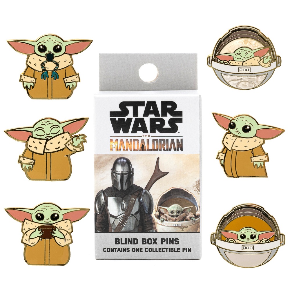 Loungefly Funko POP! Star Wars: The Mandalorian Blind Box Pins