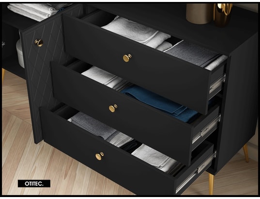 OTITEC - Commode - h.85 x l.160 x p.40 cm - eliot