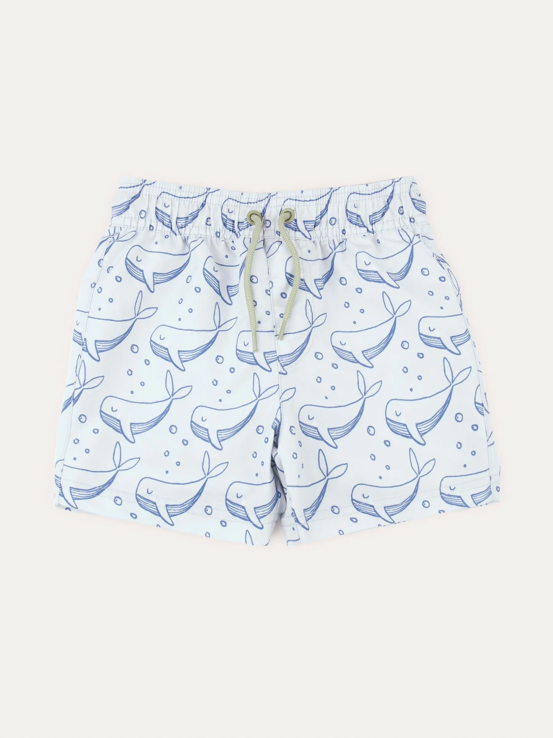 KIDLY BY MORI Blue Swim Shorts