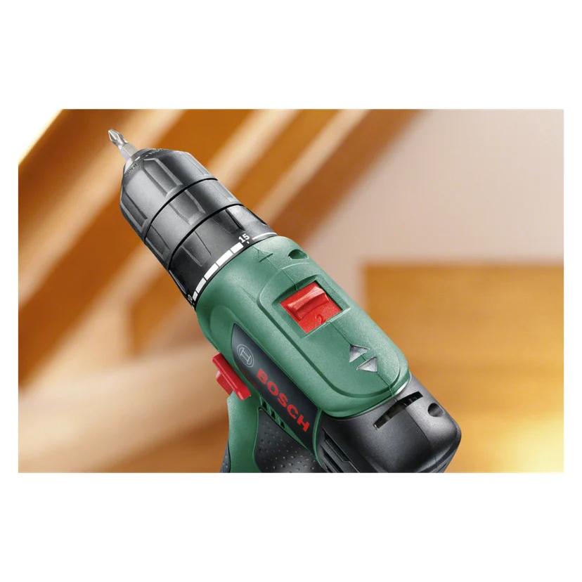 Drill med tilbehørspose 30 Nm 2x1,5 Ah 12 V