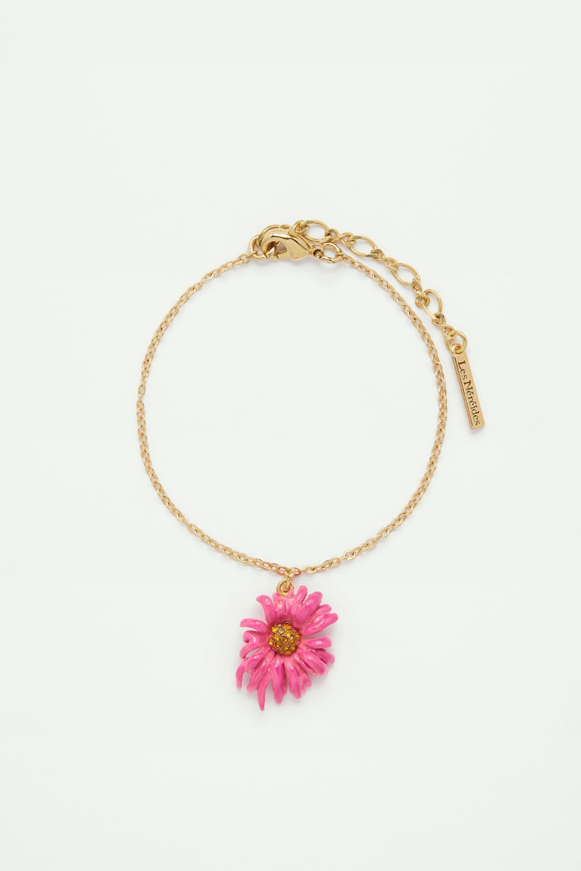 Bracelet fin fleur cosmos | Multicolore