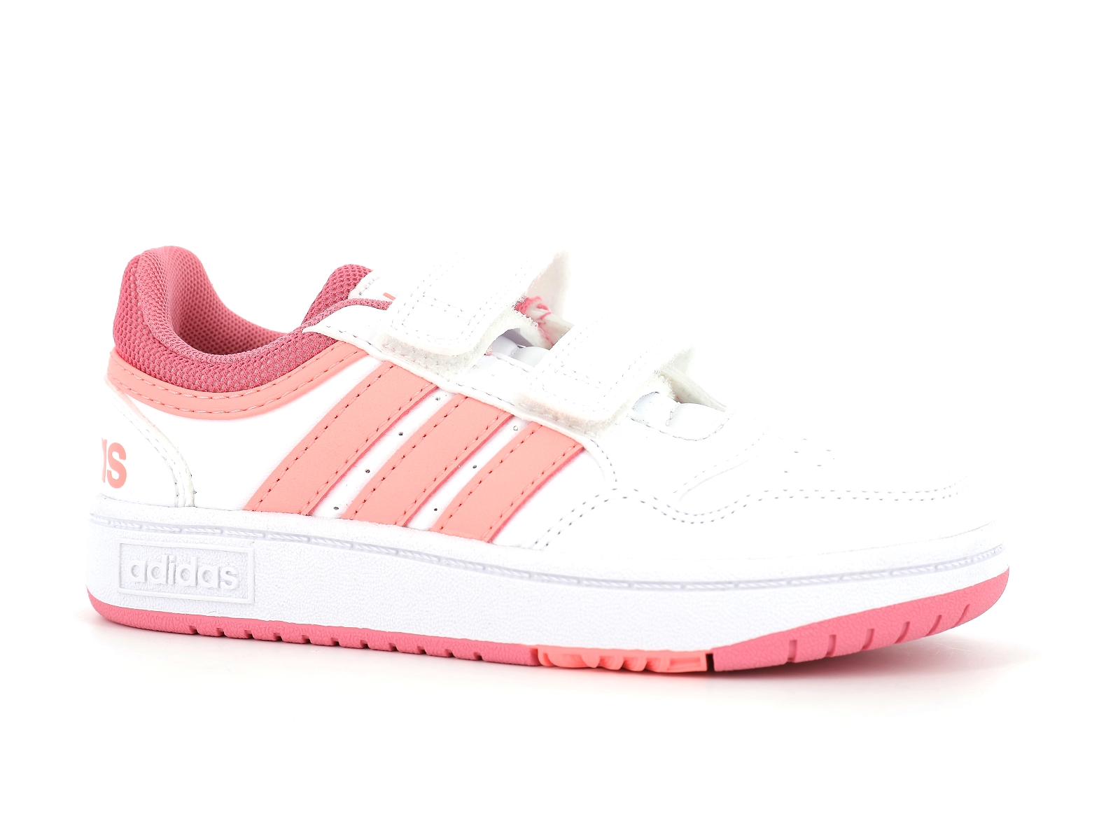 Adidas-GW0434 Synthétique Blanc Rose