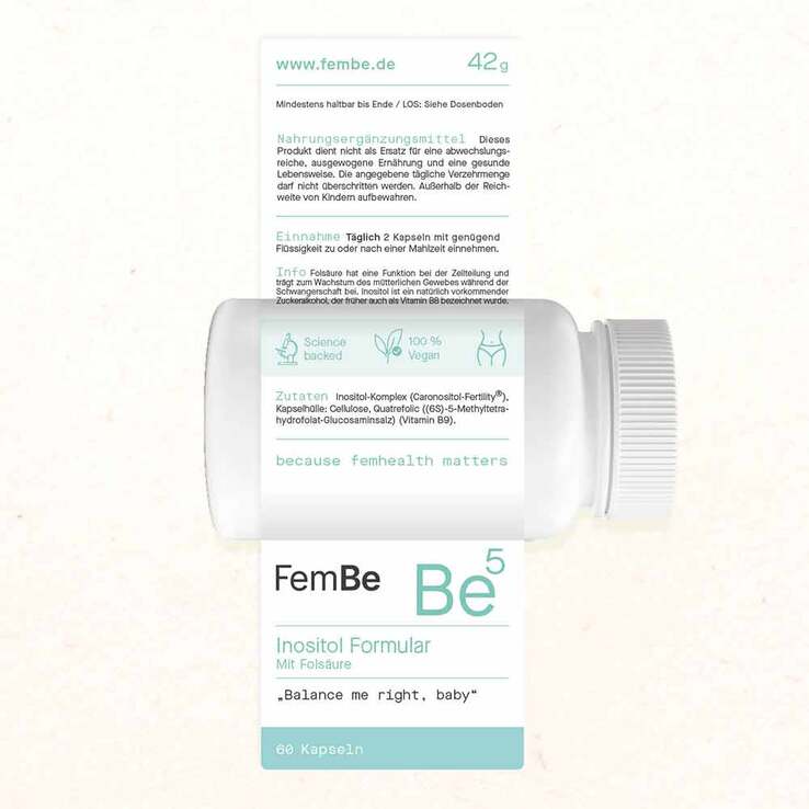 Fembe Be5 Inositol Formular Kapseln, 60 St
