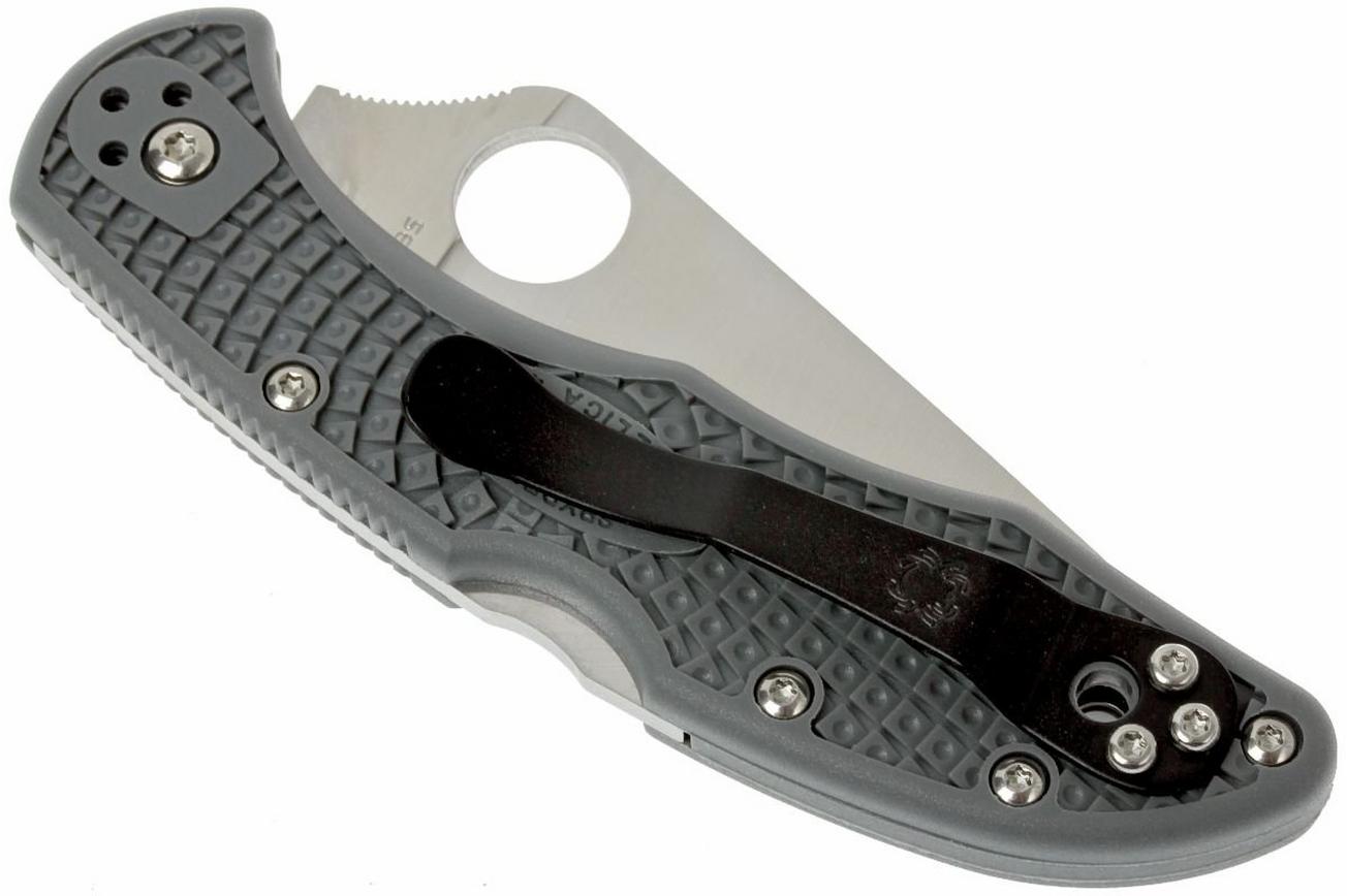 Spyderco Delica 4 Grey C11FPGY zakmes