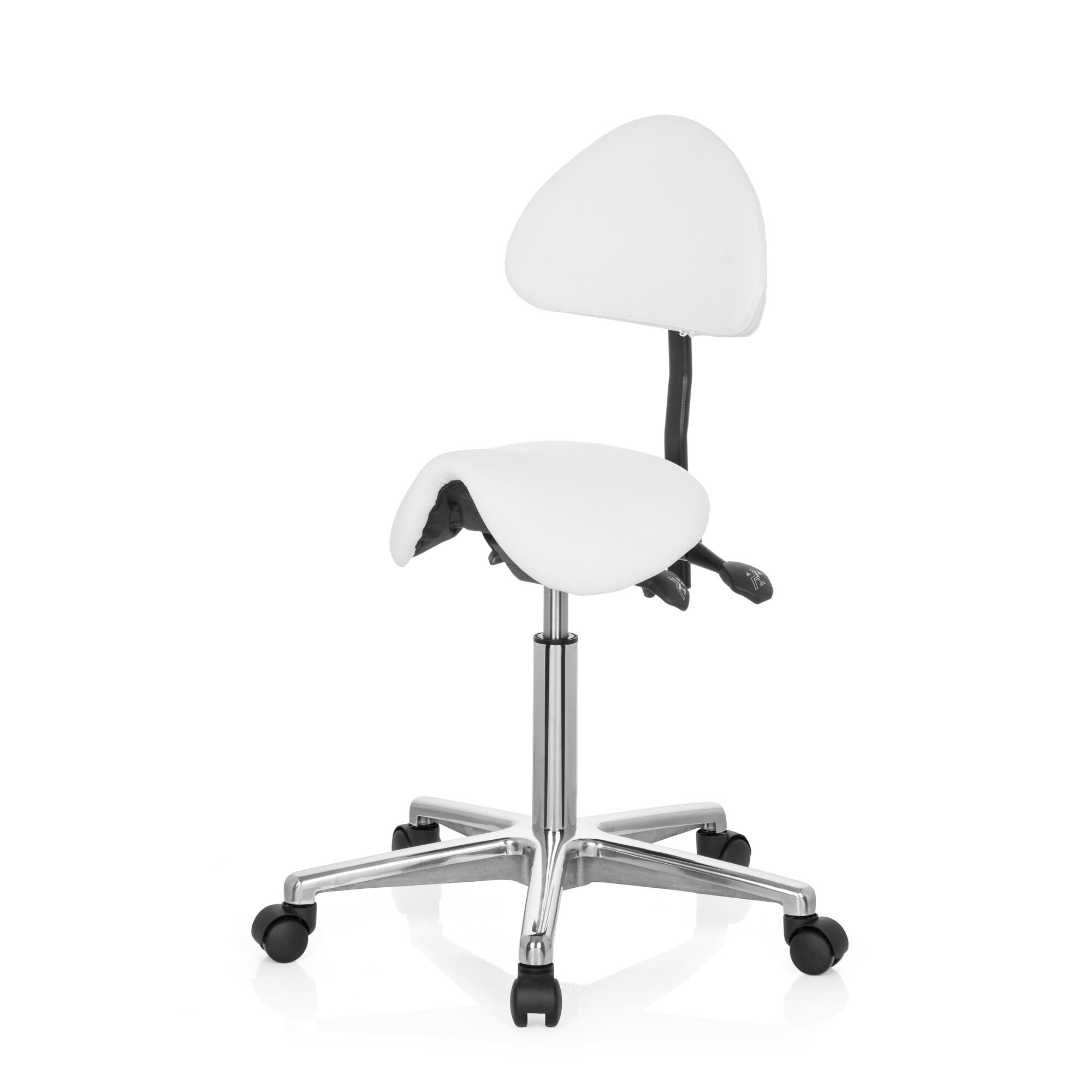 Sattelhocker TOP WORK 20 Kunstleder ohne Armlehnen hjh OFFICE