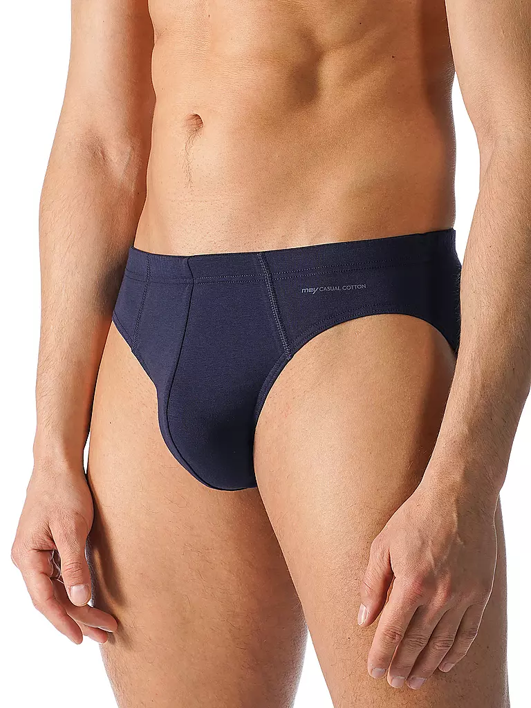 MEY Slip Casual Cotton Yacht Blue blau