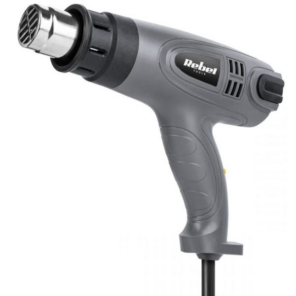 Rebel Pistola de Calor/ar Quente 2000W   Acessórios RB-1099