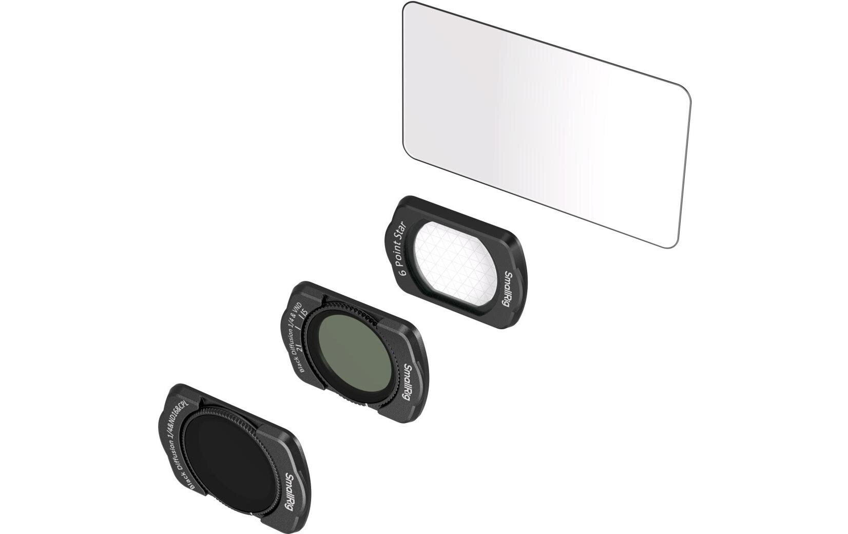 Multifunctional Filter KitMagnetisch stapelbares Filtersystem für Osmo Pocket 3