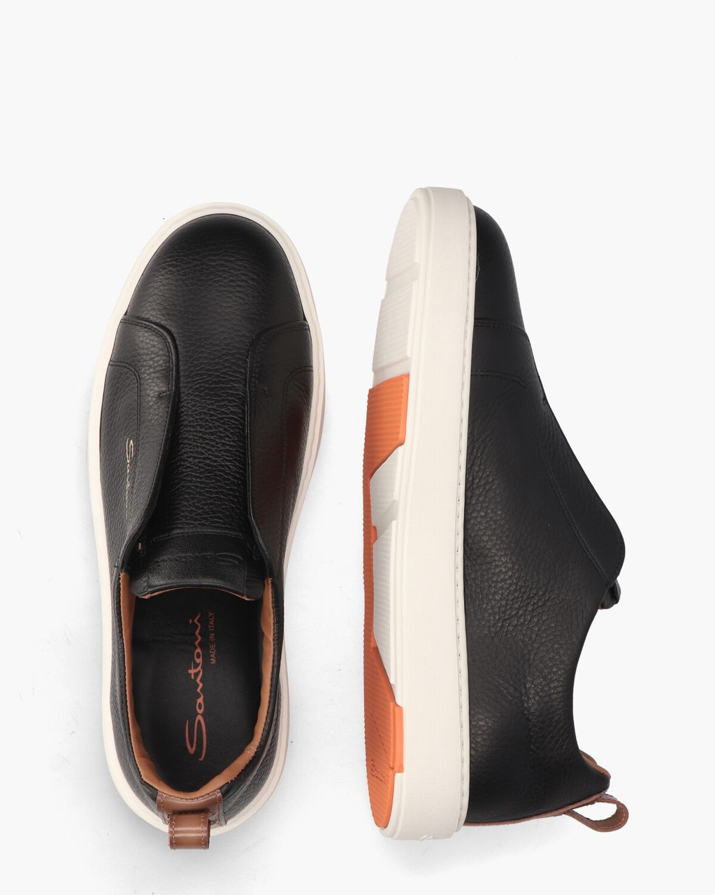 Santoni 21959 Zwart Herensneakers