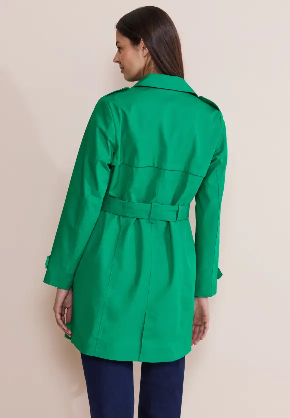 Klassischer Trenchcoat - fresh spring green