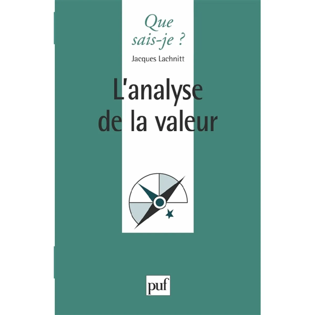 L'Analyse de la valeur · Occasion