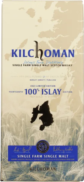 KILCHOMAN 100% ISLAY 13TH EDITION 70CL