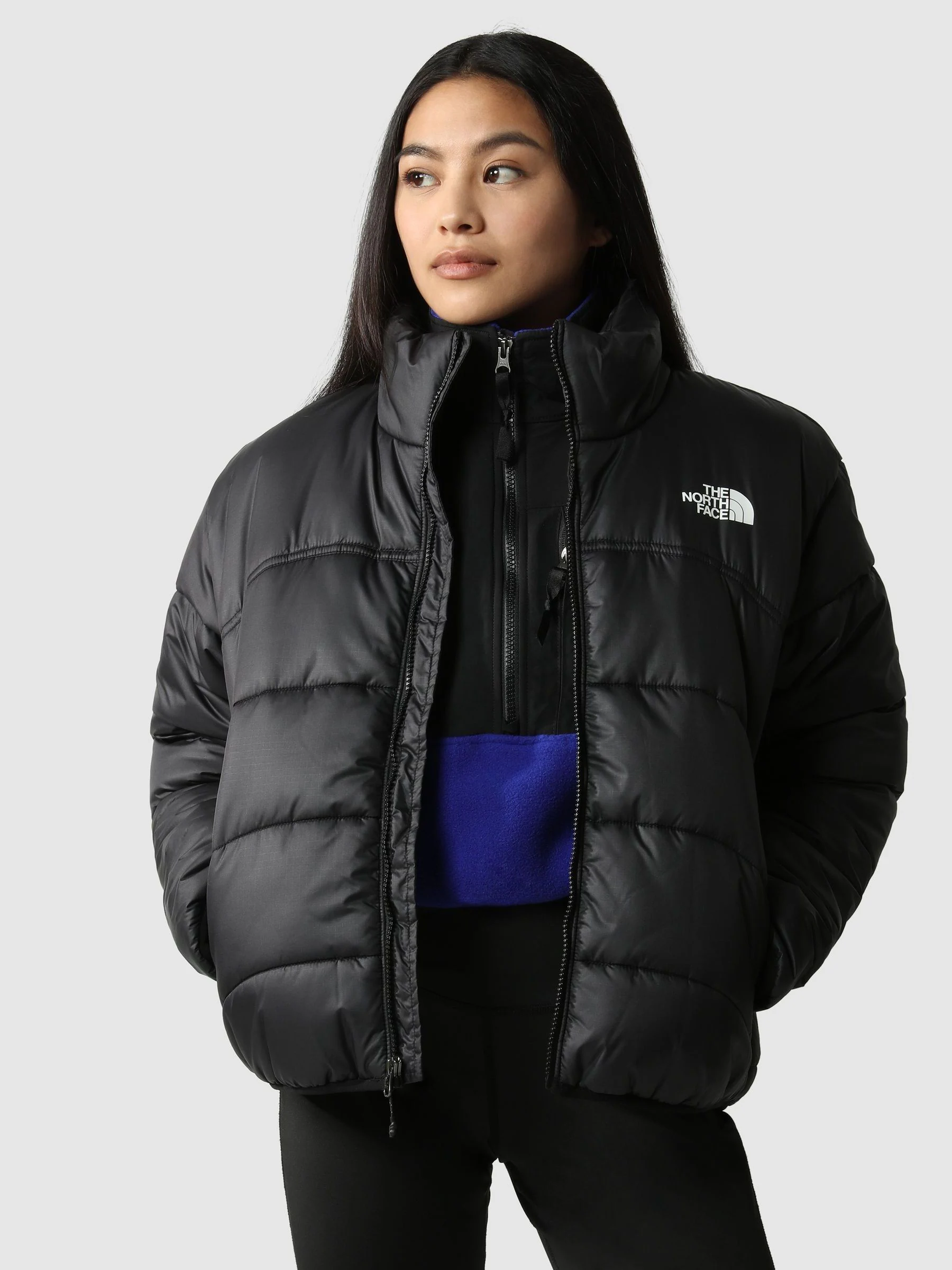 Zwart - The North Face synthetisch gewatteerd 2000 damesjack