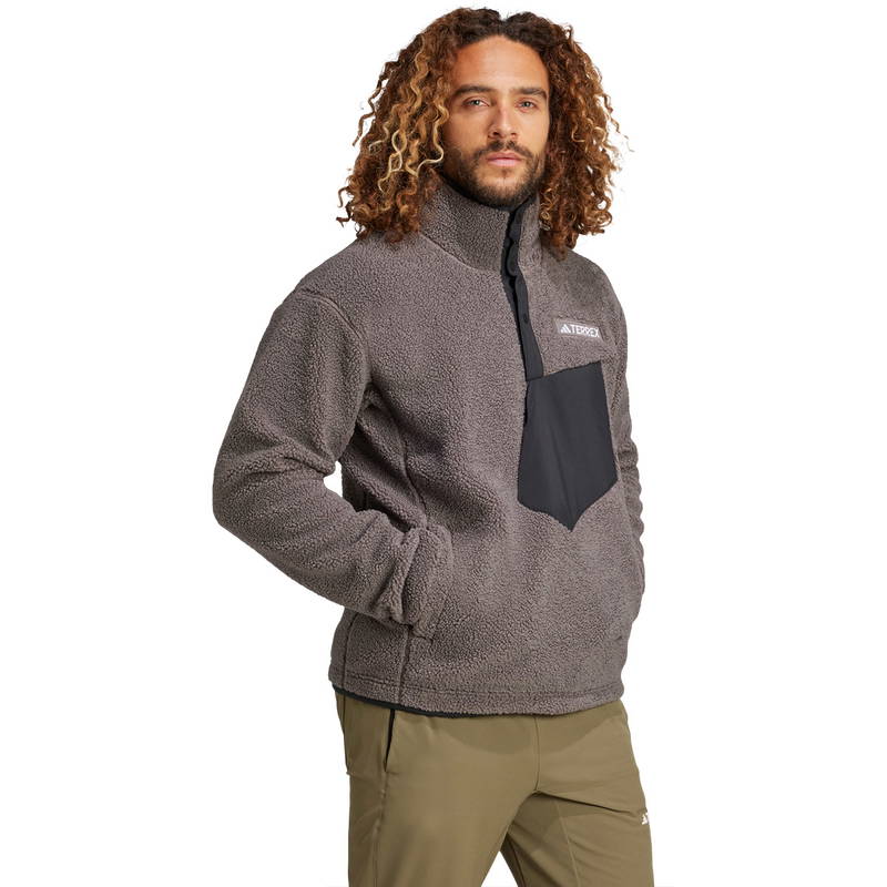 adidas Terrex Xploric Pile Snap Fleecetrøje Herre