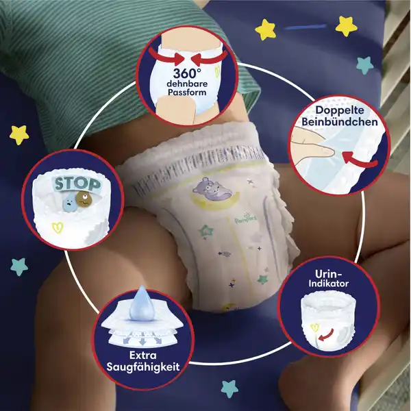 Windeln Night Pants Gr 4 Single Pack