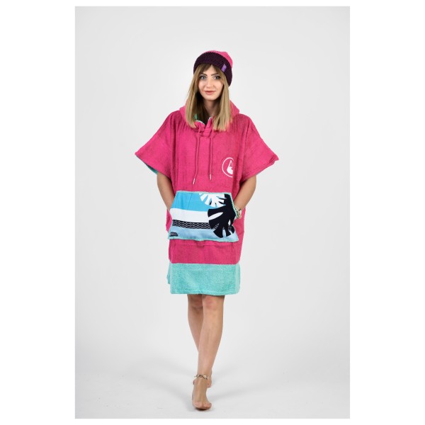 Wave Hawaii - Kid's Poncho Pink Wave - Poncho surf