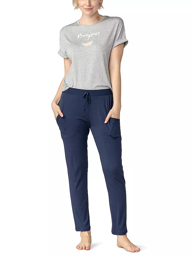 MEY Loungewear Hose VIVIANA dunkelblau