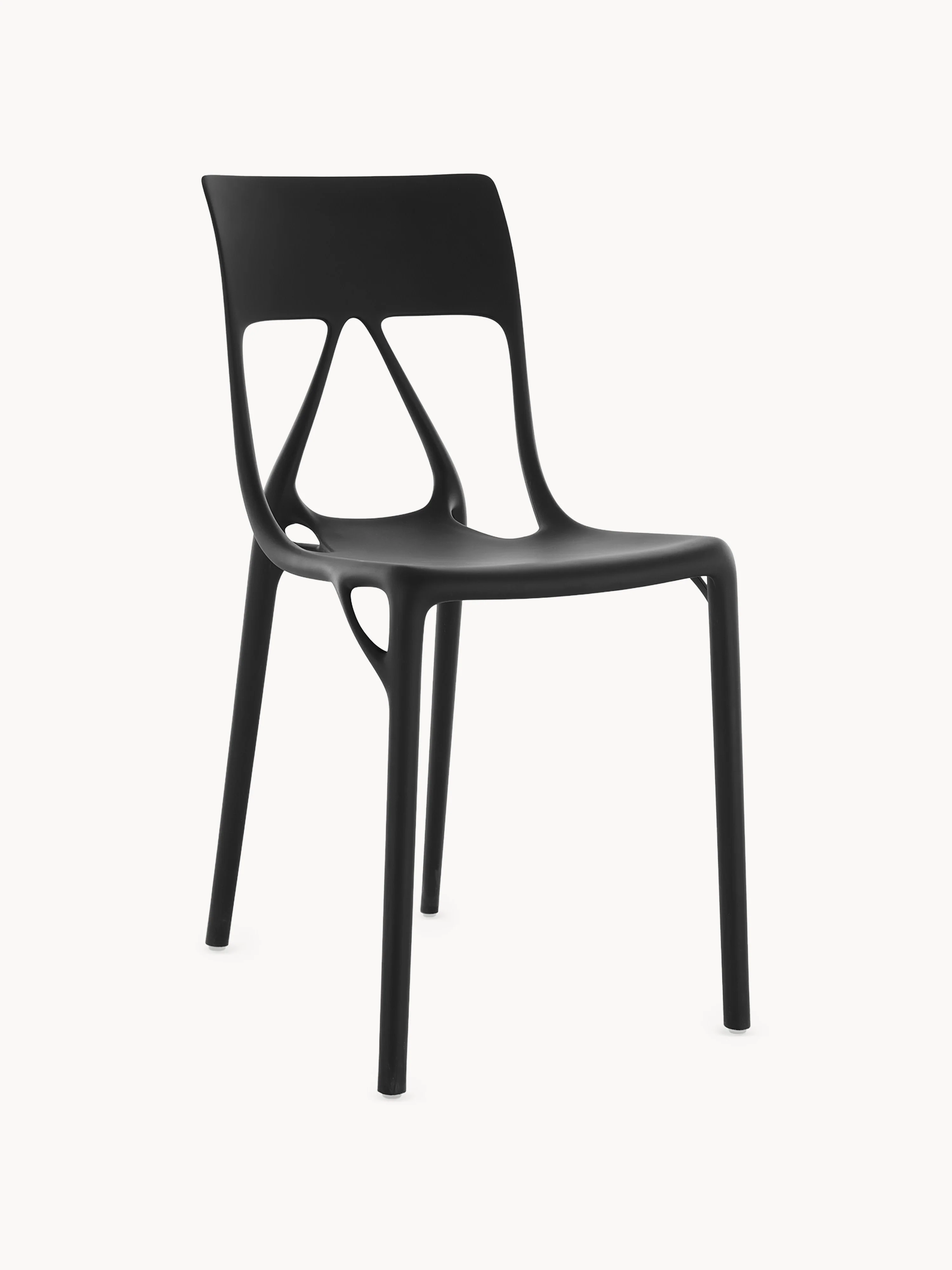 Kunststof stoelen A.I., set van 2