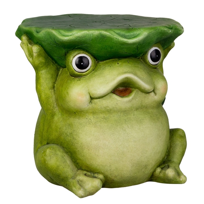 Dekohocker Frosch grün - ca. 30 x 30 x 30 cm