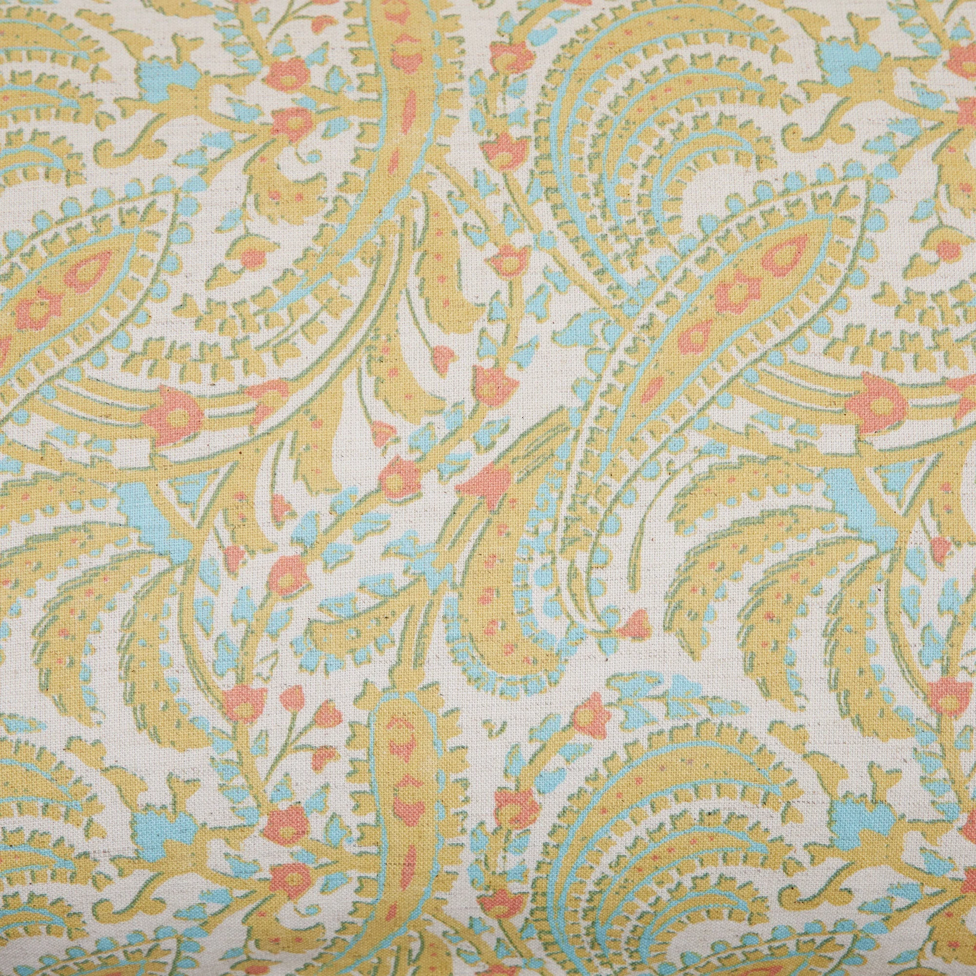 PADMA - Housse de coussin | Jaune