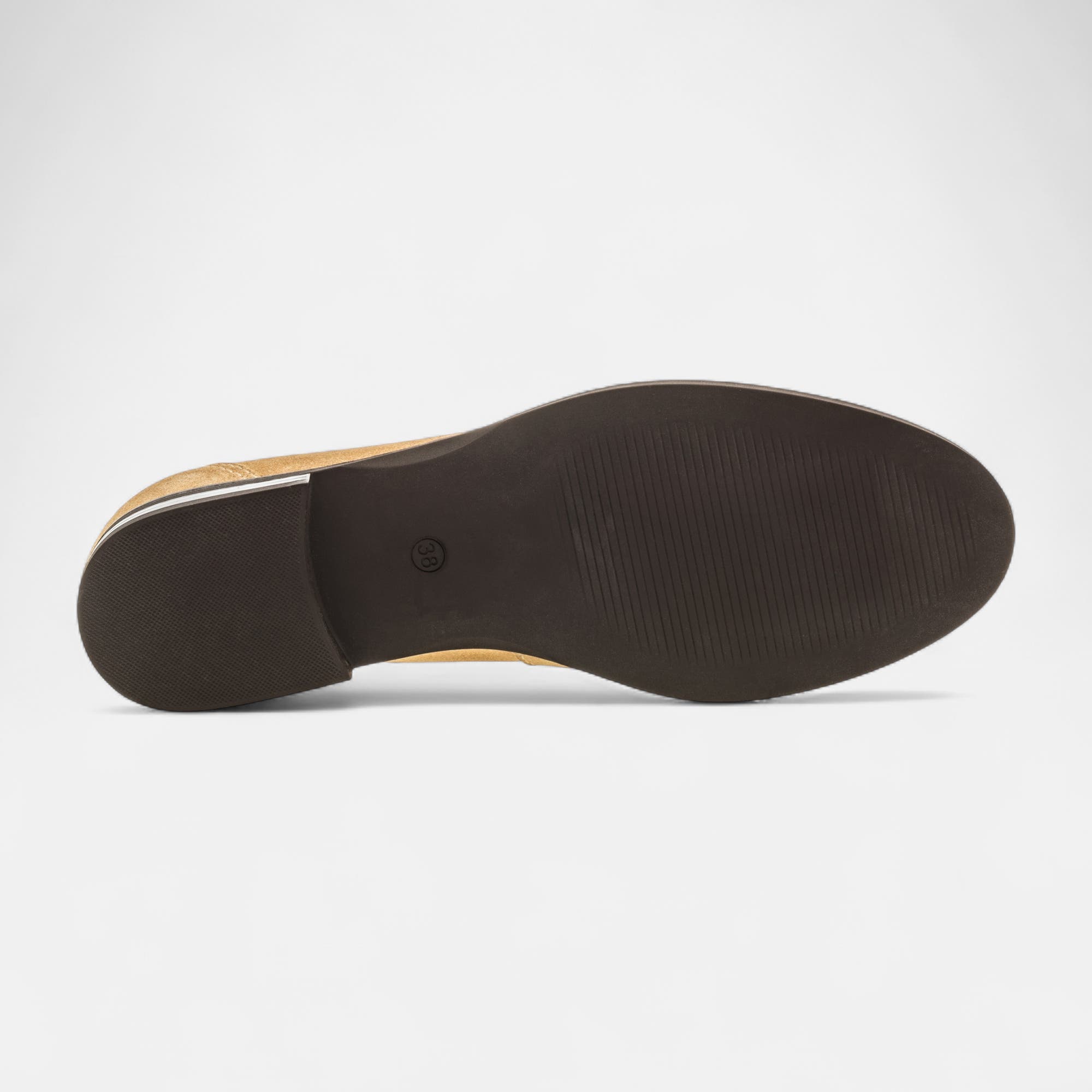 Mocassins Femme en cuir beige