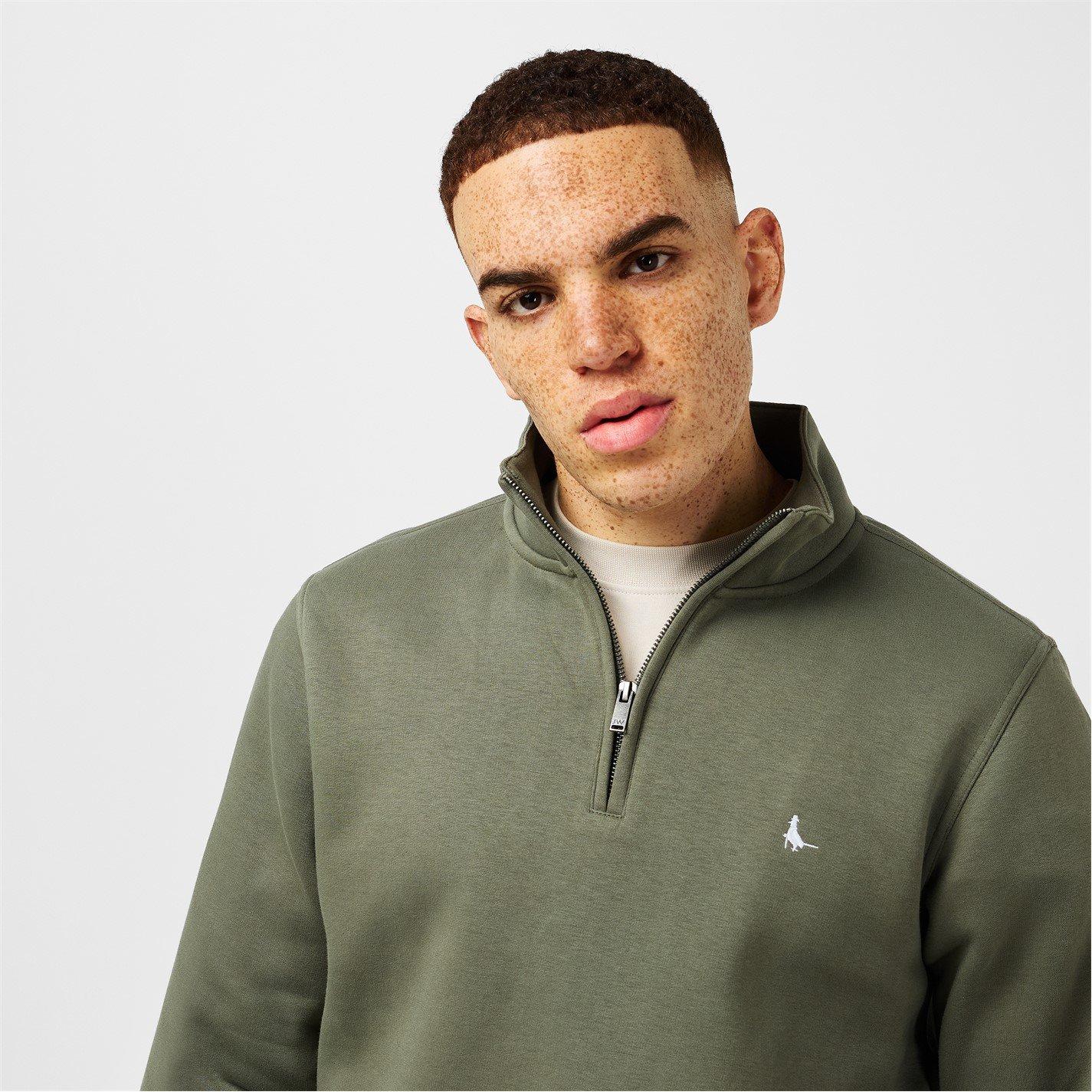 Jack Wills Barchester Quarter Zip Sweatshirt