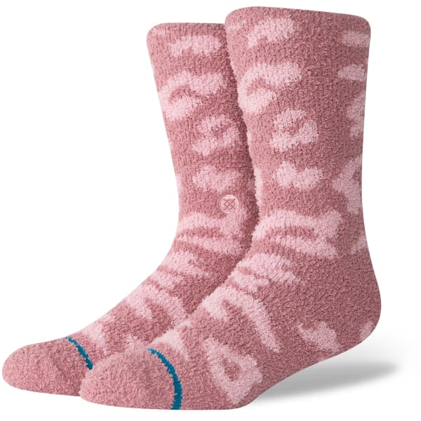 Chaussette STANCE PURRFECT CREW DUSTY ROSE