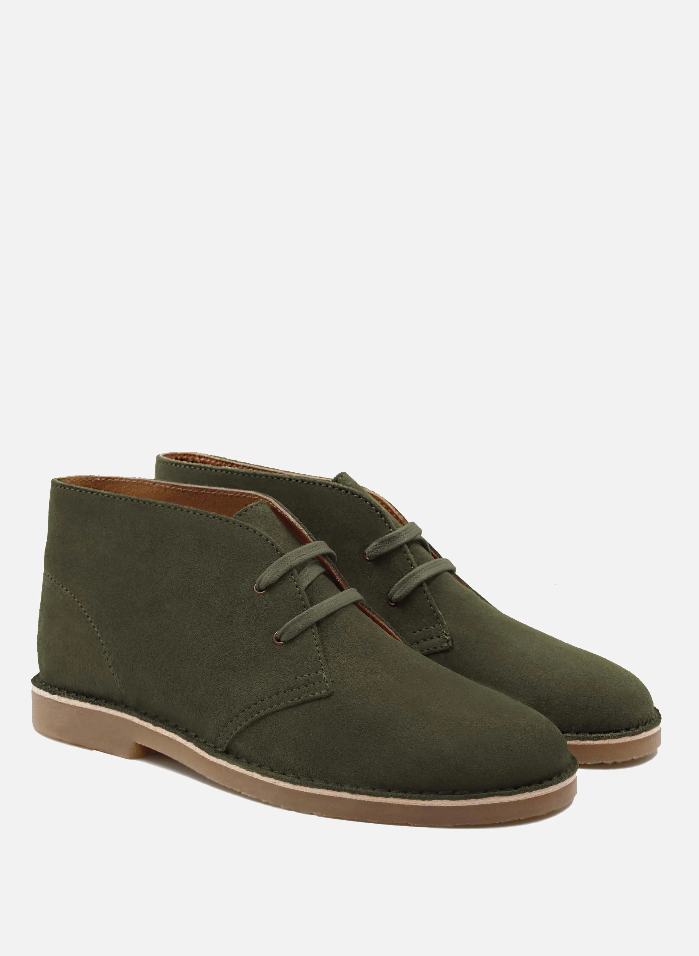 Chukka boots cuir daim | Vert