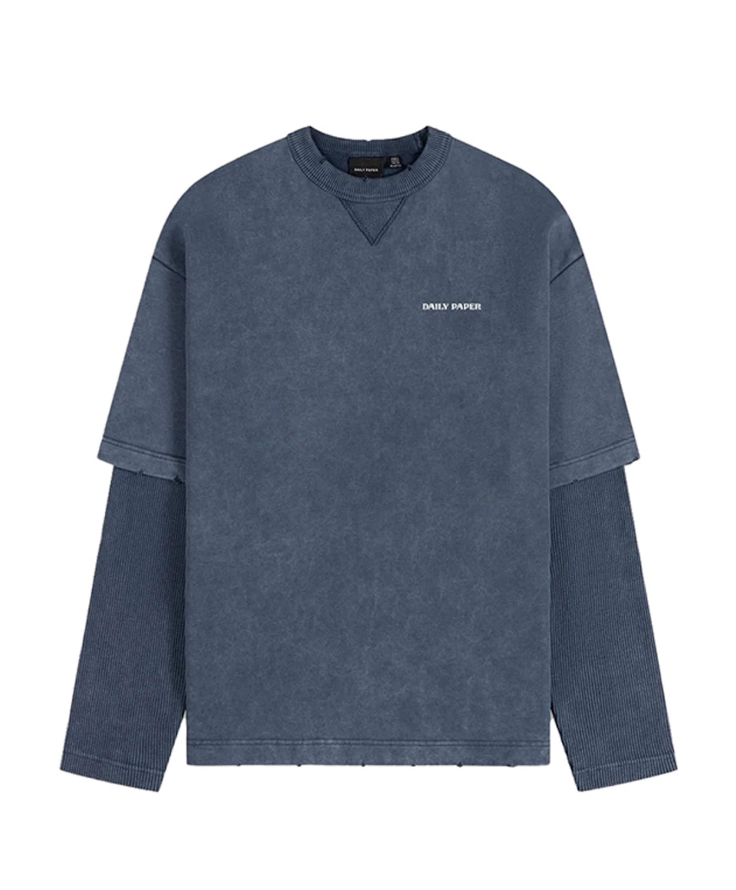 Daily Paper Heren longsleeve blauw