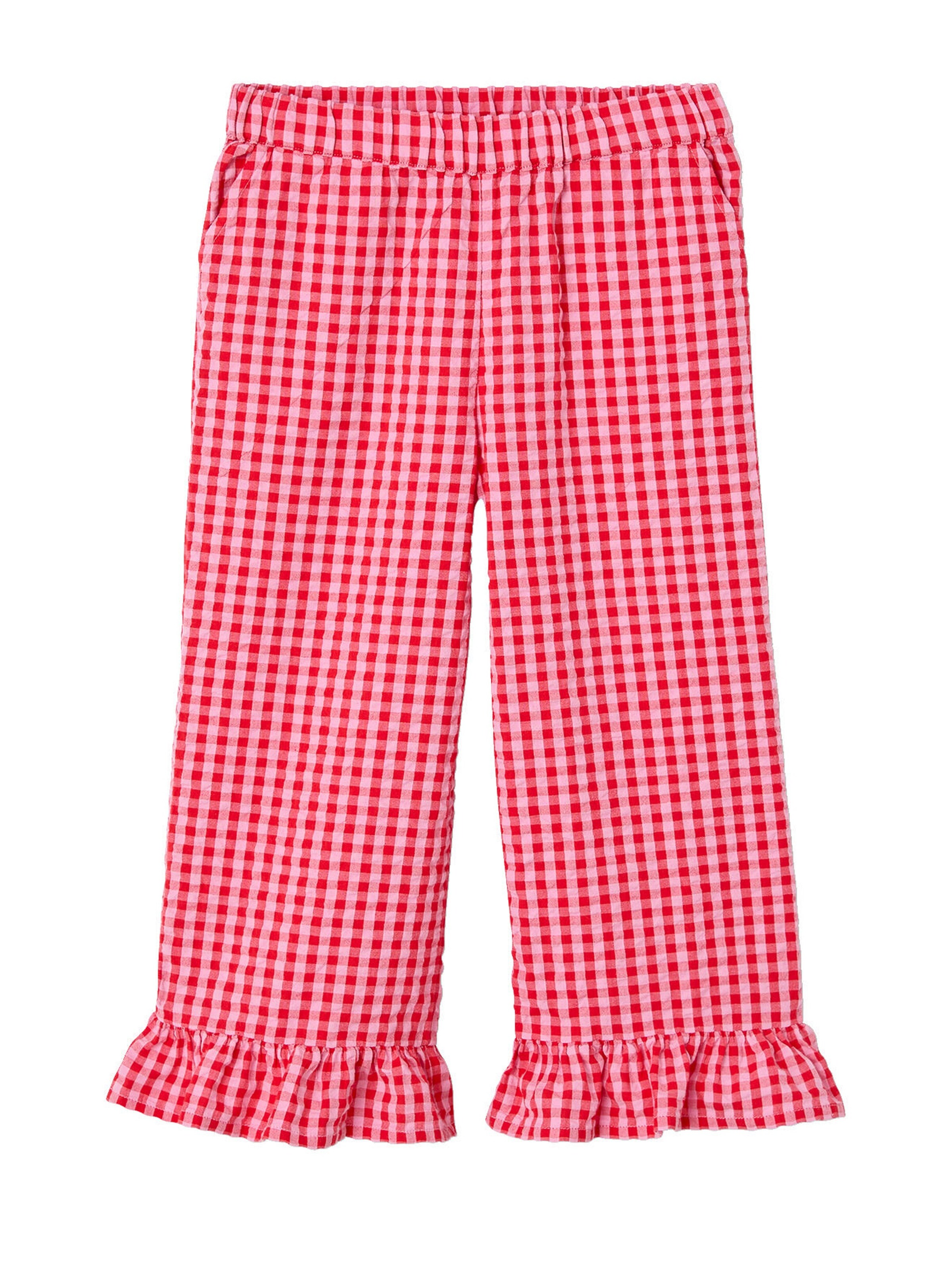 Vertbaudet Mädchen-Set: Bluse & 7/8-Hose bonbon rosa