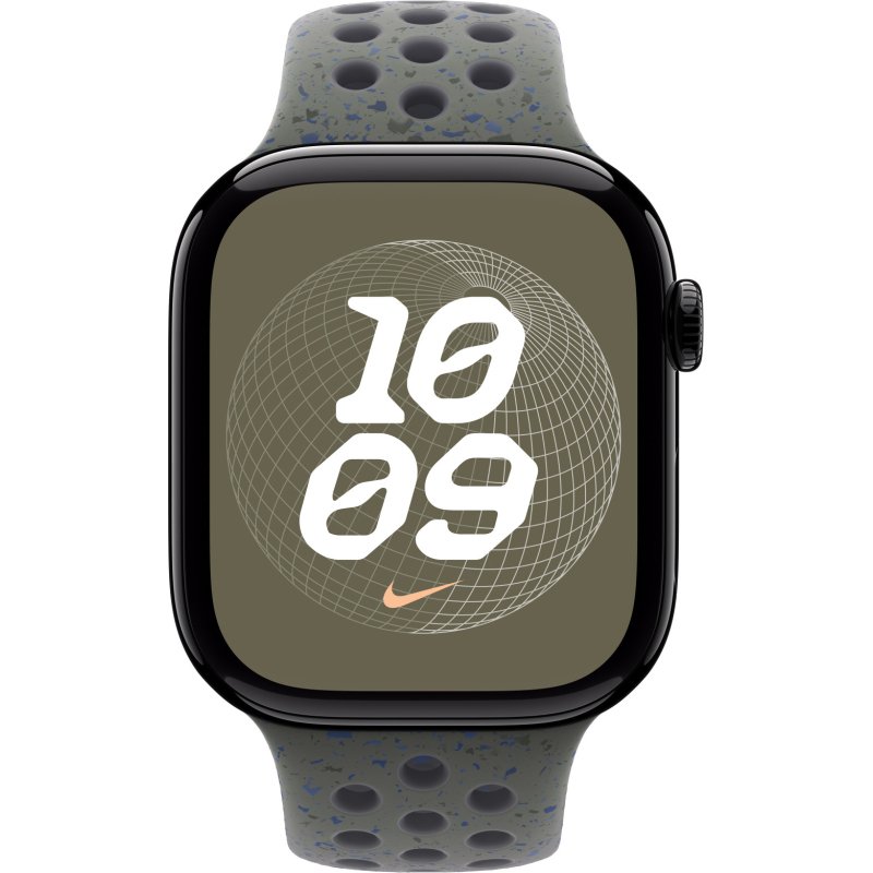 Apple MYLD3ZM/A accessoire intelligent à porter sur soi Bande Kaki Fluoroélastomère