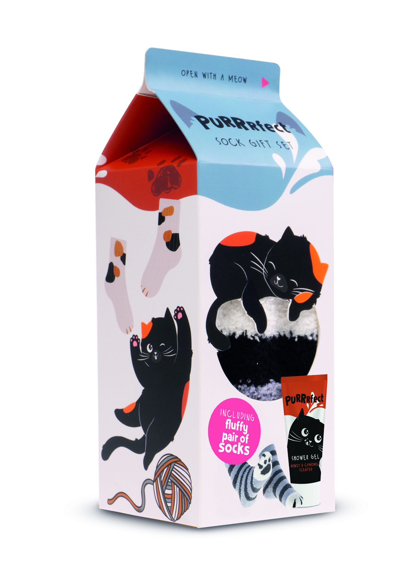 Purrrfect Douchegel Sokken Gift set (1 stuk)