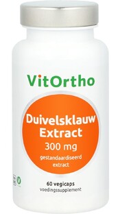 VitOrtho Duivelsklauw Extract 300mg Vegicaps 60VCP