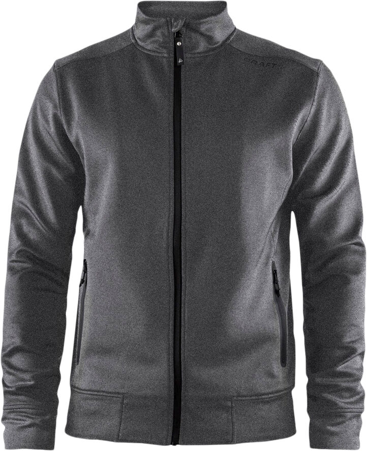 Craft Noble Zip Sweatshirt Grå