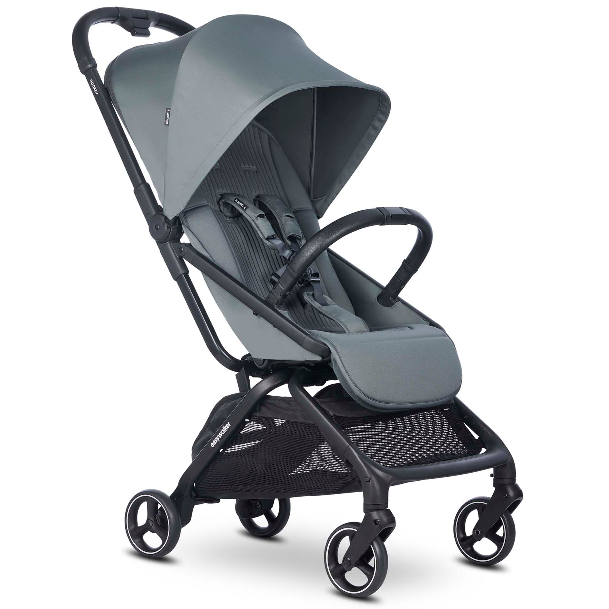 Easywalker Rockey S buggy Smooth Grey - buggy's - Prénatal