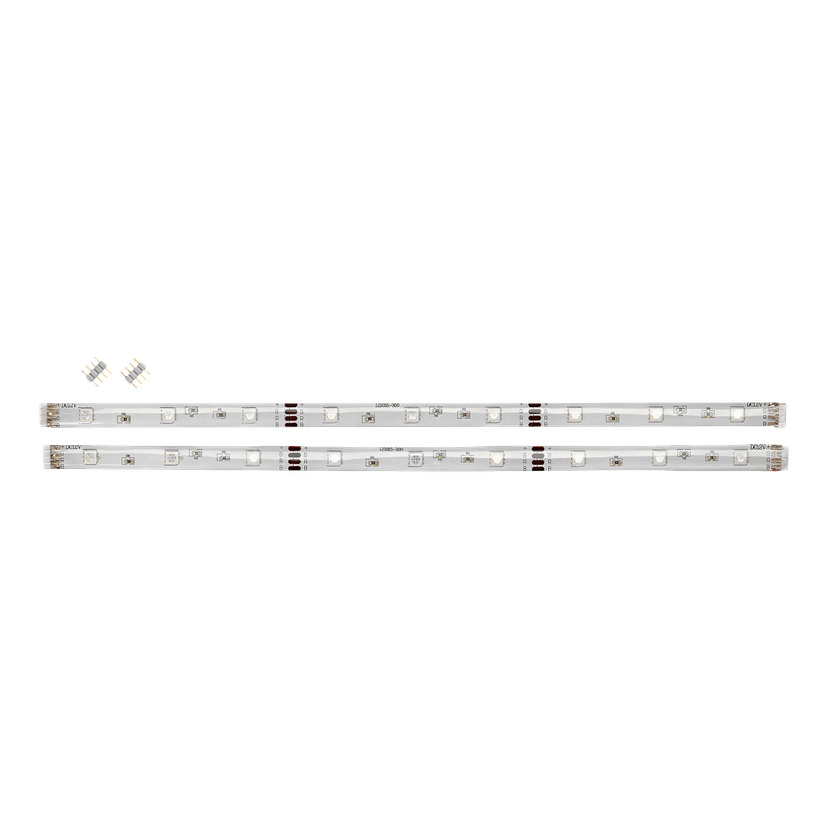 RGB-lister LED 2-pk 2x2,4 W