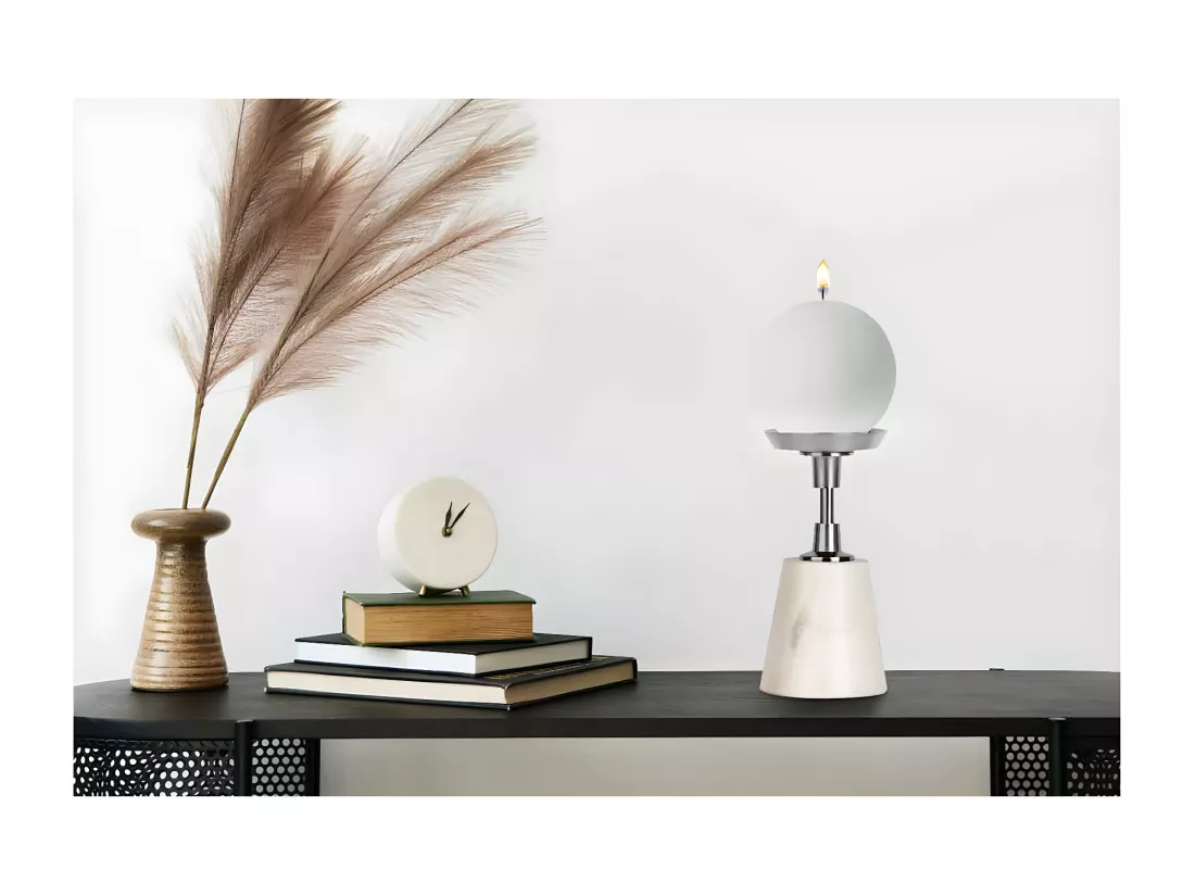 Bougeoir Design en Marbre 