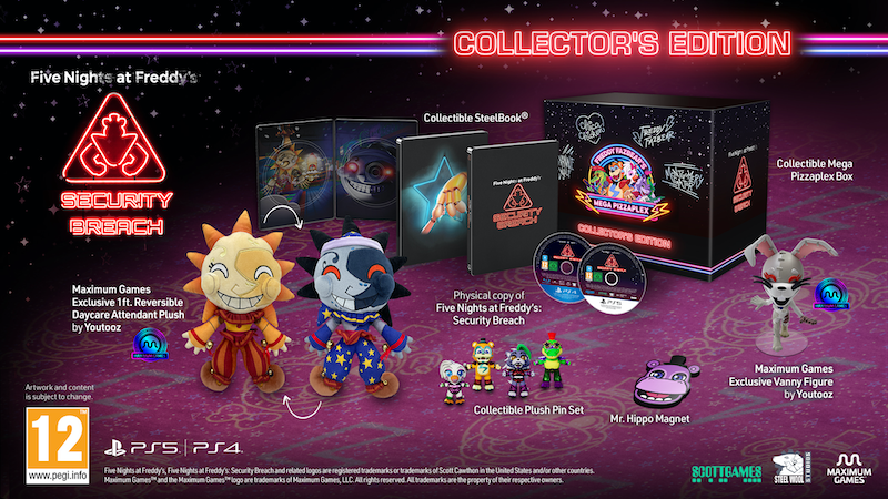 Five Nights at Freddy's: Security Breach - Collector's Edition- PlayStation 4