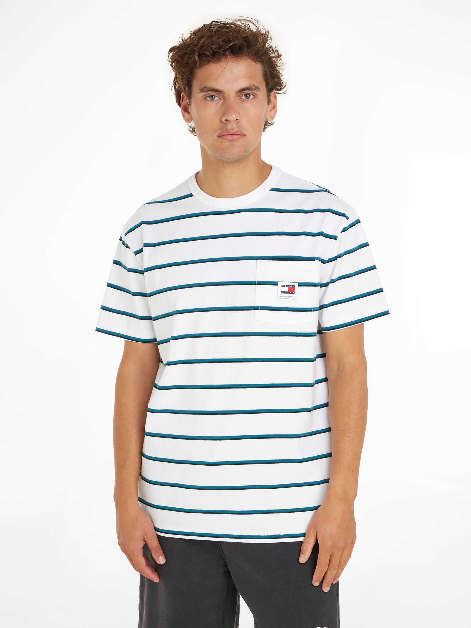Tommy Jeans| Herren T-Shirt EASY STRIPE