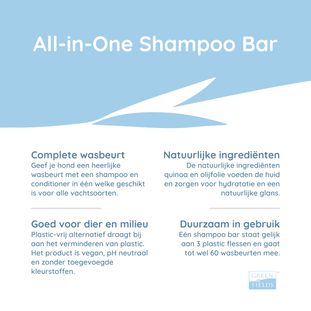 Greenfields All-in-One Shampoo Bar