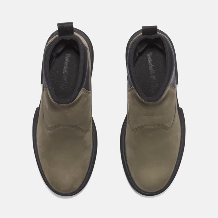 Bota Chelsea Everleigh Feminina na cor Verde Escuro