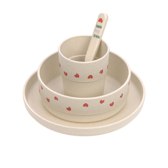 Happy Rascals Coffret repas enfants   Cœur        de               Lässig