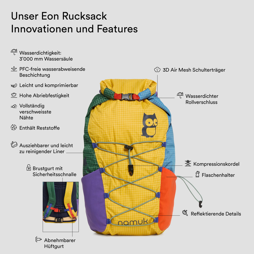 Eon backpack 14L Upcycled