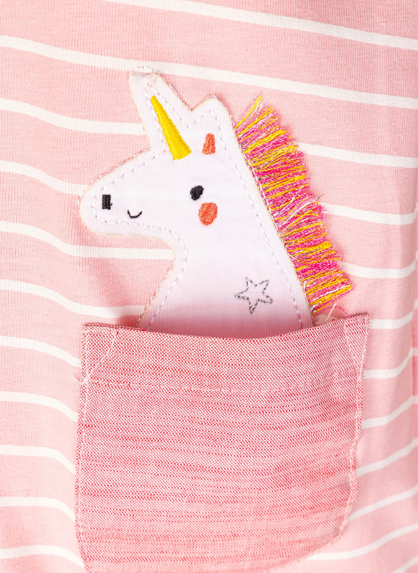 Kurzarm-Kleid SURPRISE in candy pink