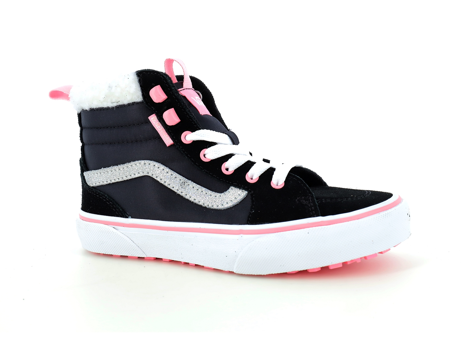 Vans-MY FILMORE HI VANSGUARD Matières combinées Noir Rose